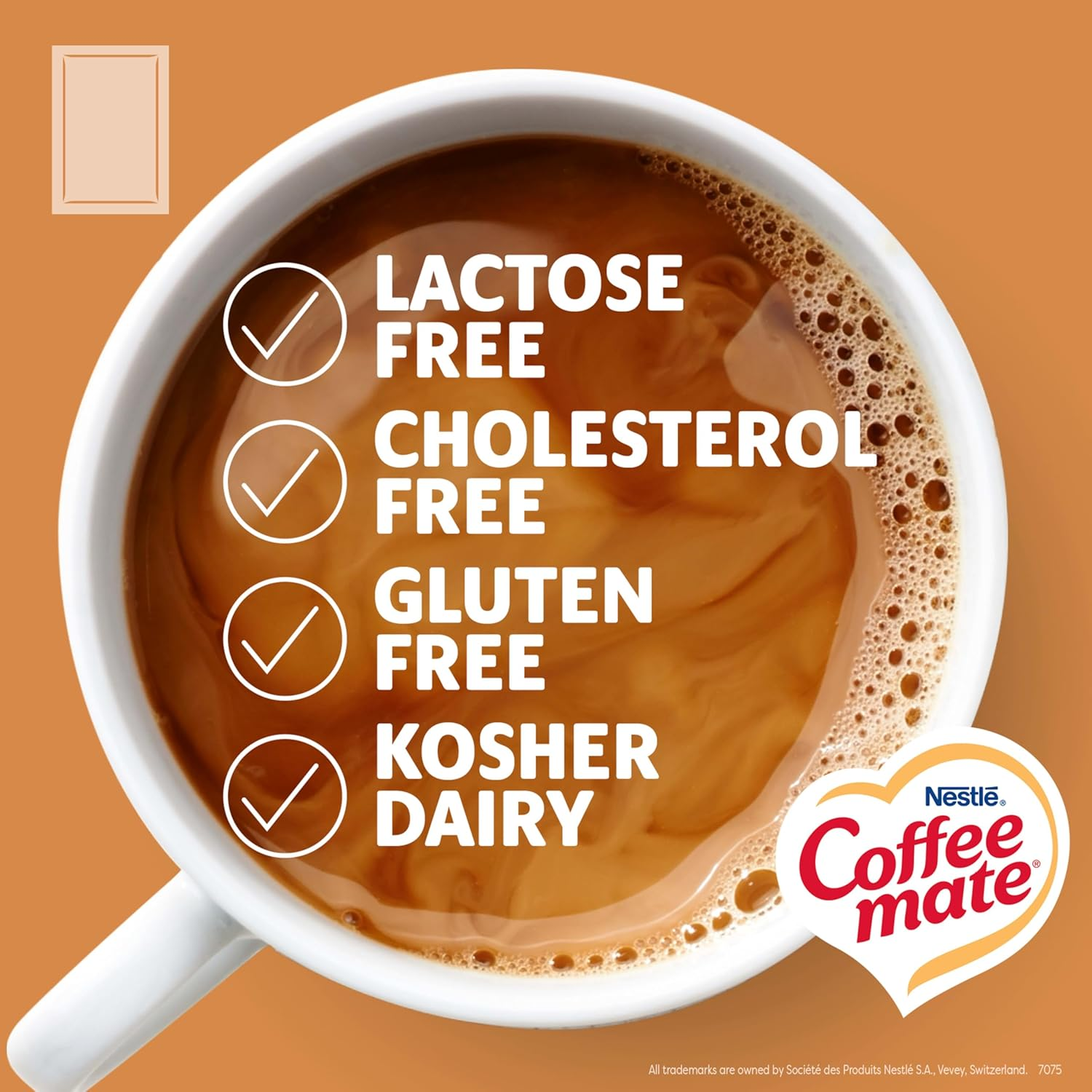 Nestle Coffee-Mate Coffee Creamer, Original Powdered Packets, 3G , 50-Count Boxes (Pack of 20) image number 2