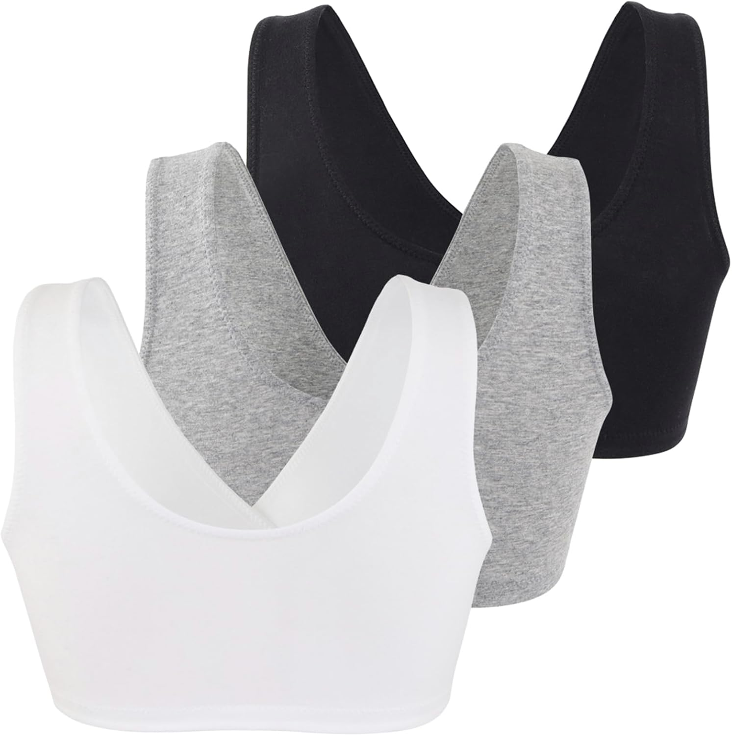 Topwhere Women'S Cotton Wireless Sleep Bra for Nursing and Maternity image number 6