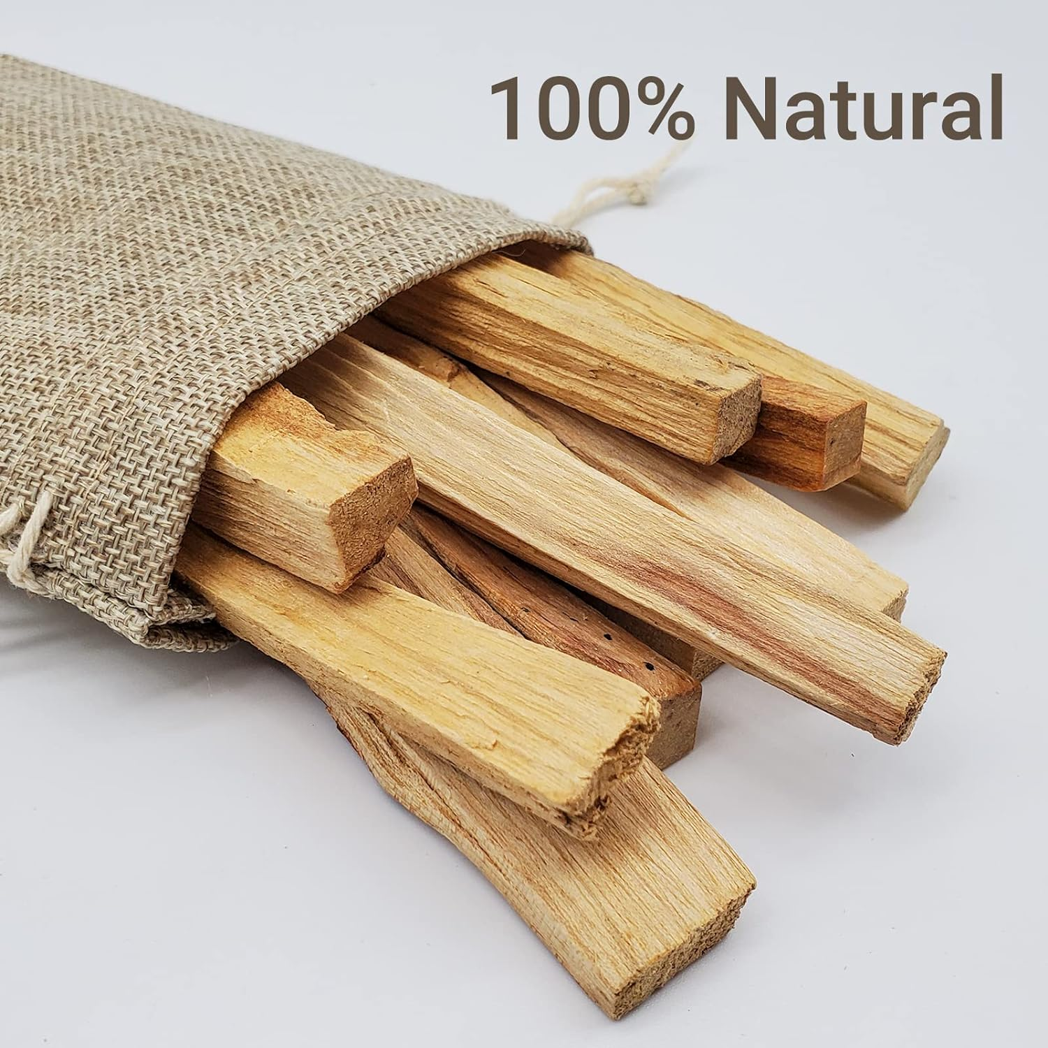 Palo Santo 15 Sticks for Home Relaxation and Cleansing High Resin Spiritual Cleansing Peruvian Palo Santo Wild Harvested Smudging Sticks image number 4
