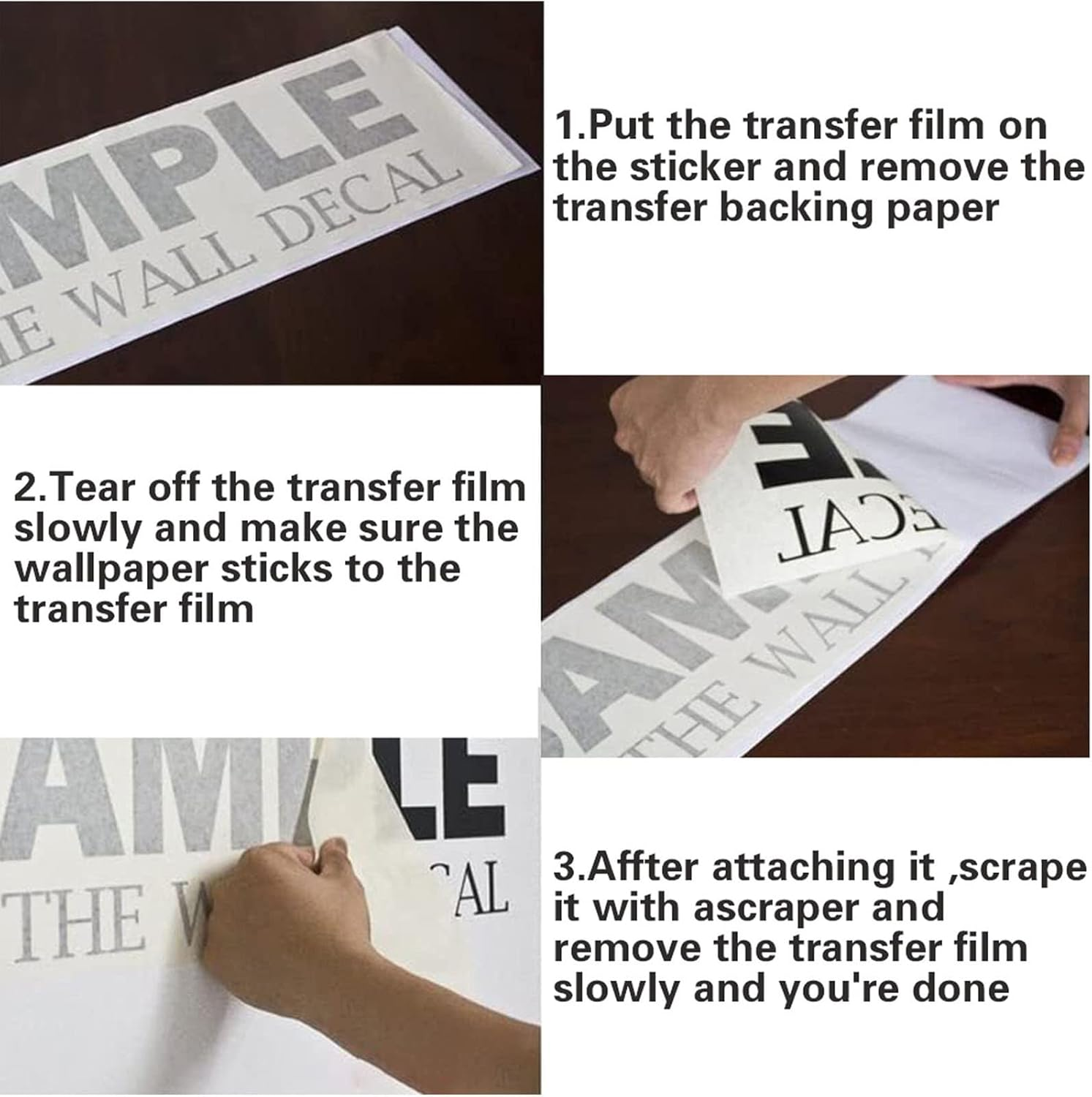 Music Wall Decals Decor Inspirational Quotes When Words Fail, Music Speaks Vinyl Wall Art Stickers Mural for Music Room Living Room Bedroom Decoration image number 5