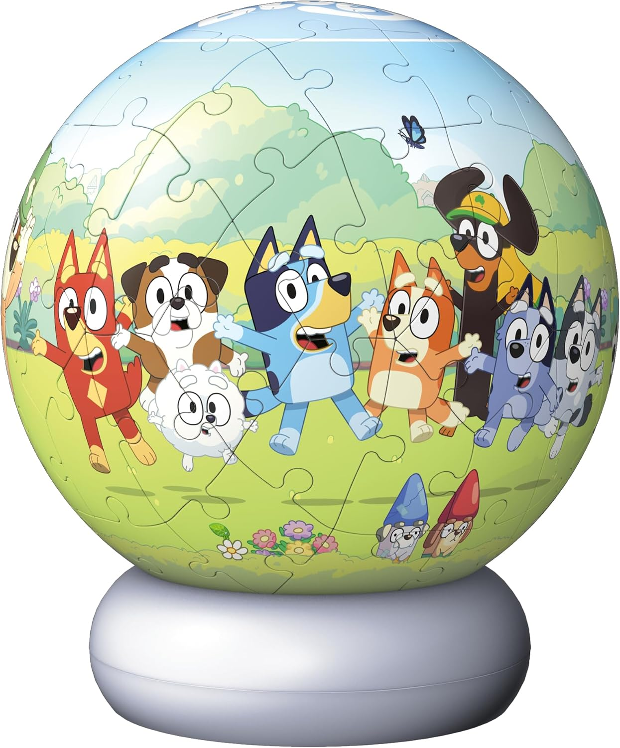 3D Puzzle-Ball Nachtlicht Bluey: Erleben Sie Puzzeln in Der 3. Dimension! image number 2