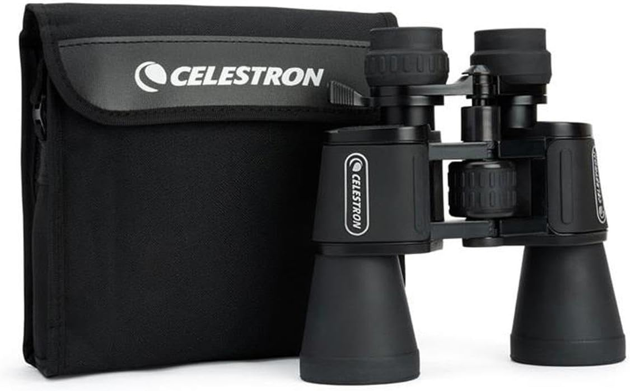 CELESTRON Upclose G2 10-30X50 Binoculars, 10-30X Magnification, 50Mm Objective, Black (71260)