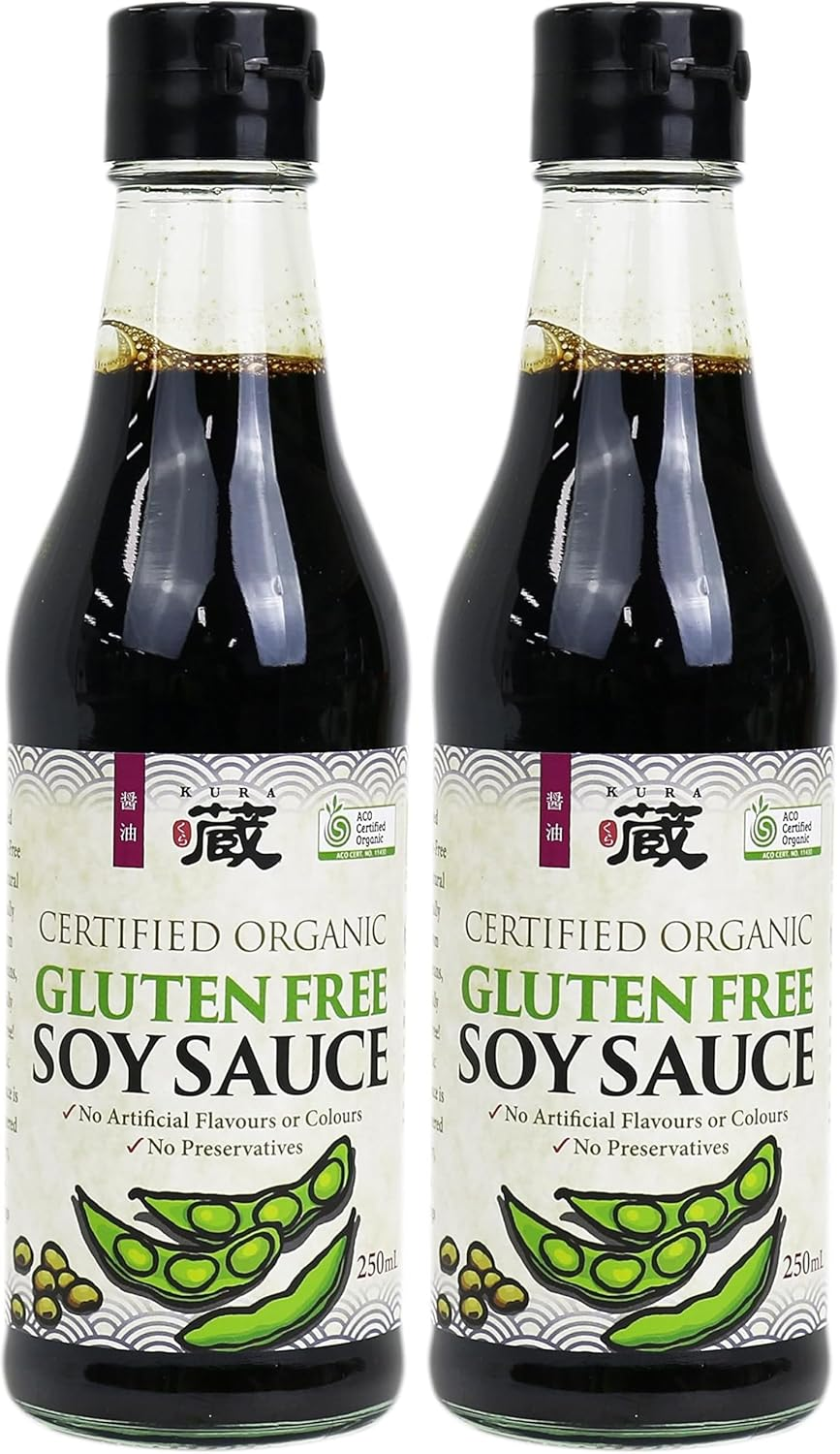 Kura Organic Gluten Free Soy Sauce 250Ml image number 1