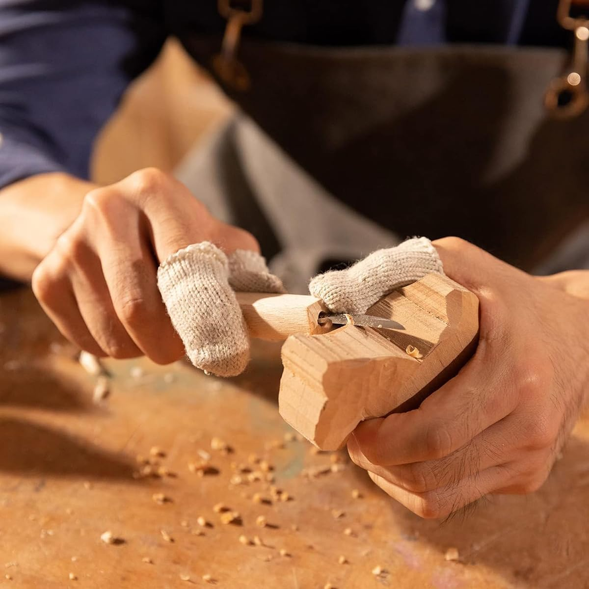 18 Pcs Basswood Carving Kit,Basswood Carving Whittling Blocks for Beginners,Carving Wood for Whittling Wood