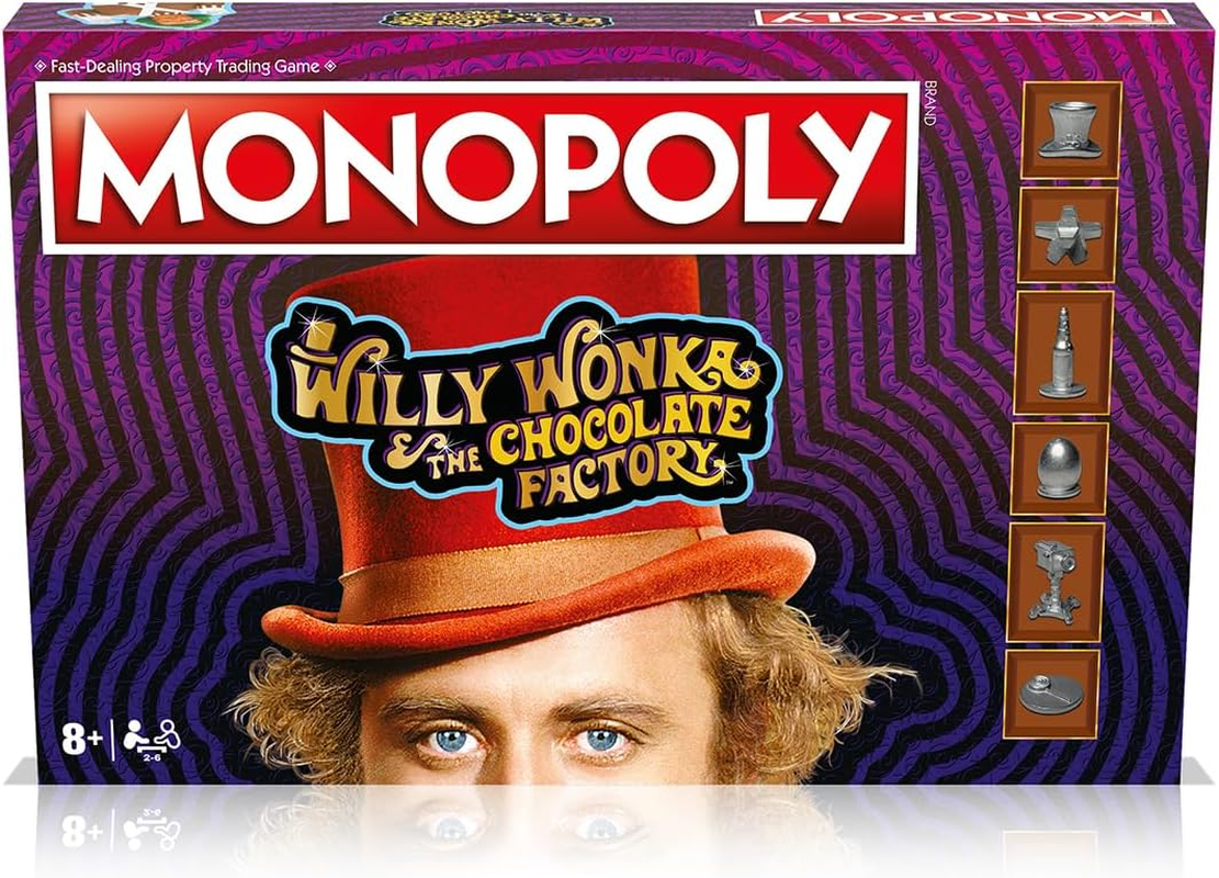 Monopoly Willy Wonka and the Chocolate Factory Board Game image number 6