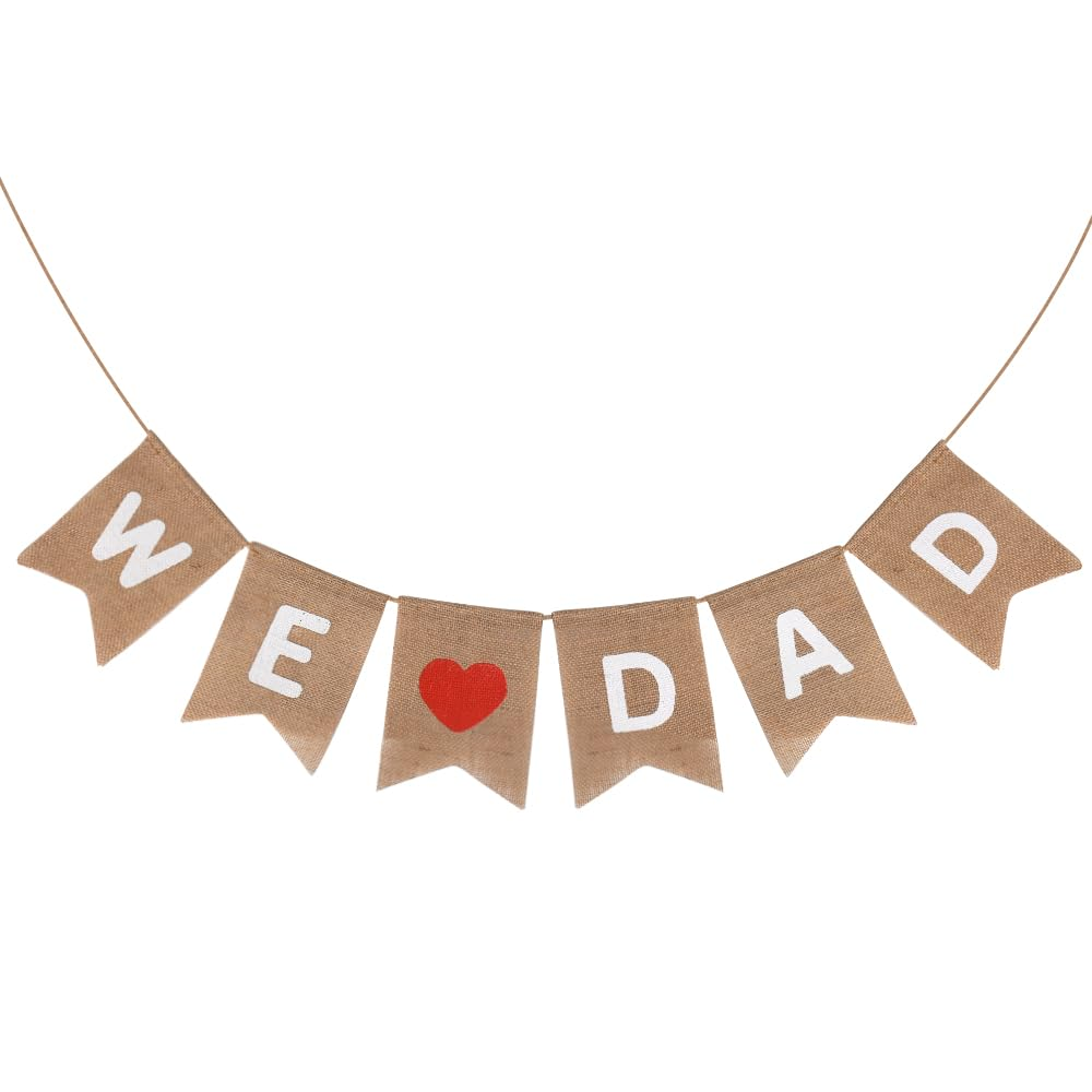 Fathers Day Decorations for Party Banner for Dad Birthday Party Decor for Men Dadddy Dads Sign Banner Burlap We Love Dad Banners Party Decoration for Home Office Outdoor Indoor image number 4