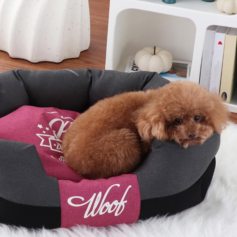 HPAMR Dog Bed Mattress Cover, Dog Bed Mattresses, Soft Calming Cat Beds, Washable Pet Sleeping Mattress, Durable Dog Sofa, Kennel Bed Pad, Soft Warm Pet Cushion, Pet Sofa Bed image number 6
