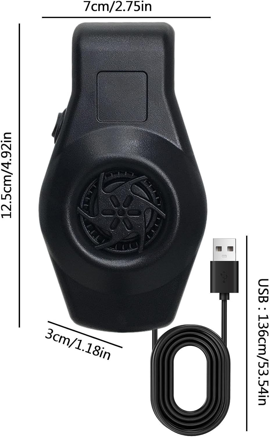 Aquarium Cooling Fan | Fish Tank Cooler with Low Noise Temperature Control | Effective Aquarium Chiller for Reptiles, Hamsters, Cats, Dogs, Pet Enclosures, Terrariums, Aquatic Habitat Cooling image number 4