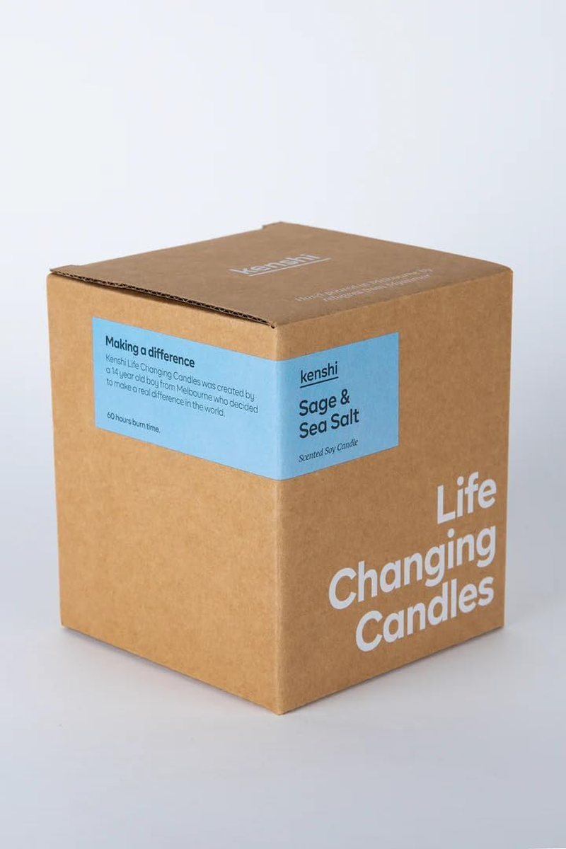 Kenshi Sage and Sea Salt Life Changing Candle 400 G