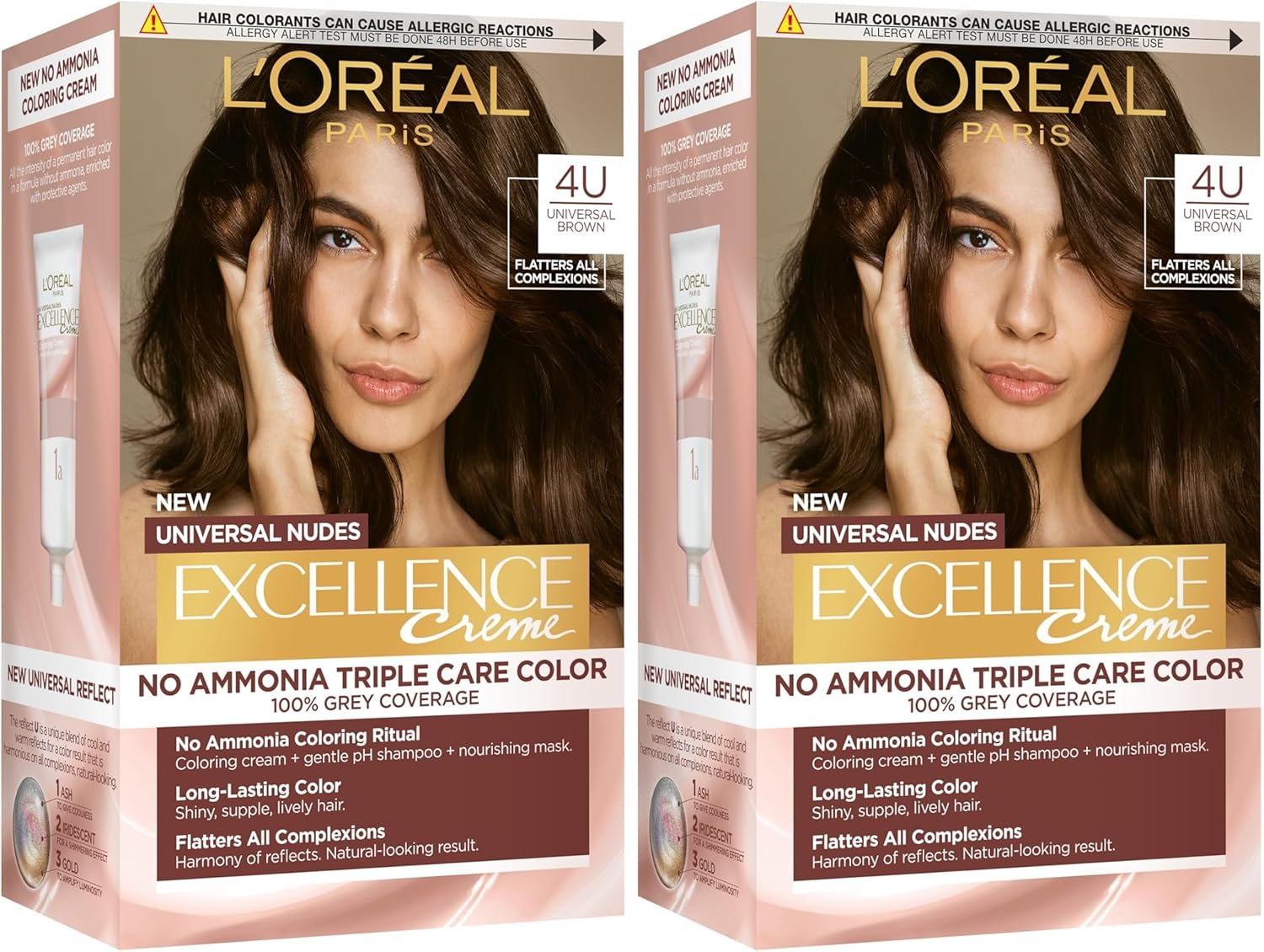 L'Oreal Paris Excellence Creme Nudes 4U Universal Brown image number 2