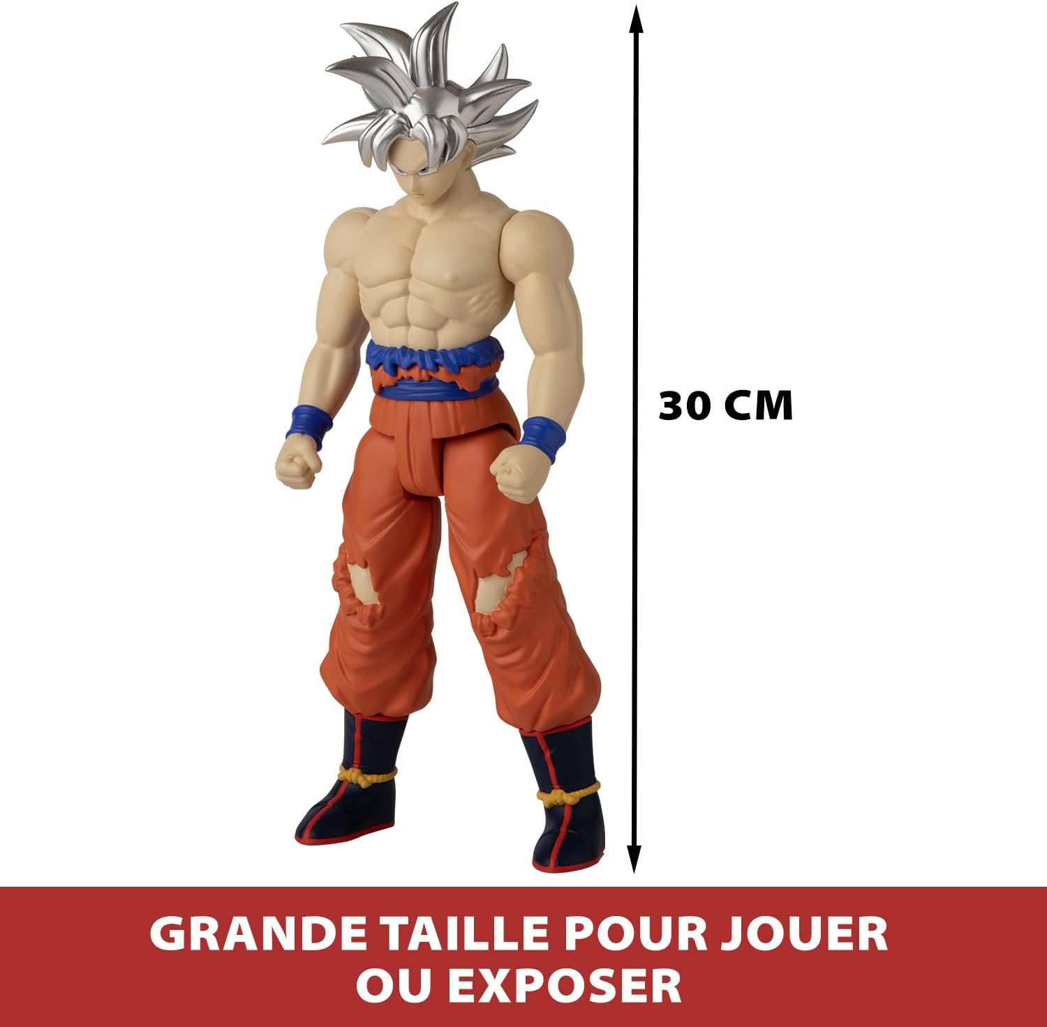 Dragon Ball Limit Breaker Ultra Instinct Goku Action Figure | 30Cm Ultra Instinct Goku Figure | Bandai Dragon Ball Limit Breakers Figures Goku Toy | Dragon Ball Super Anime Gifts and Anime Merch image number 3