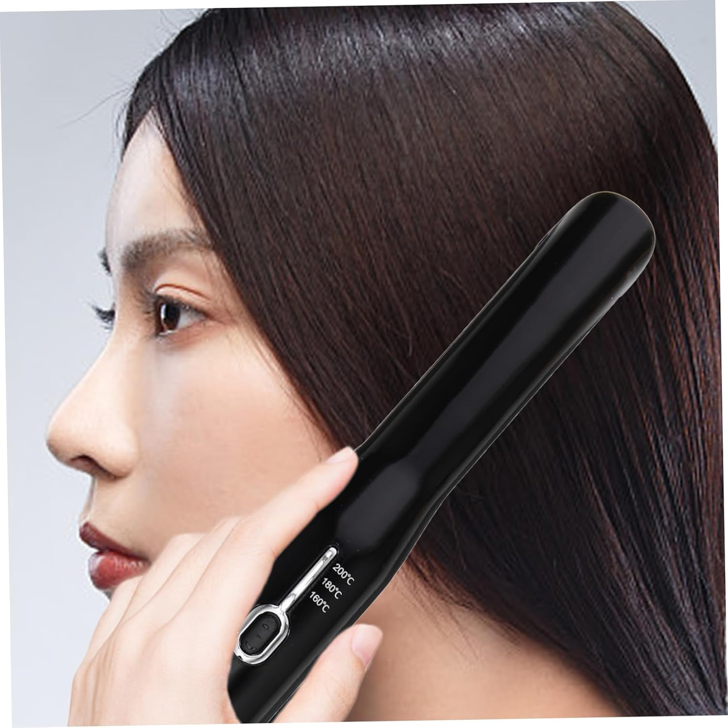 GANAZONO Wireless Miniature Hair Straightener Settings Portable for Travel Use Cordless Styling Tool for Women image number 2