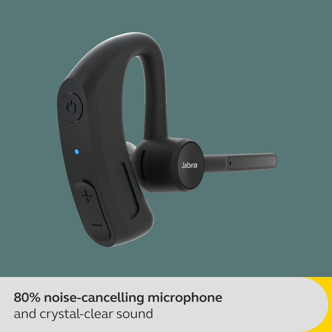 Jabra Perform 45 Wireless Headset - Bluetooth - Noise Cancelling - 100M Range - in Ear Mono Headphones with Mic - USB C Charging - Hearing Protection - Lightweight - IP54 Rated - Upto 20Hr Push 2 Talk image number 5