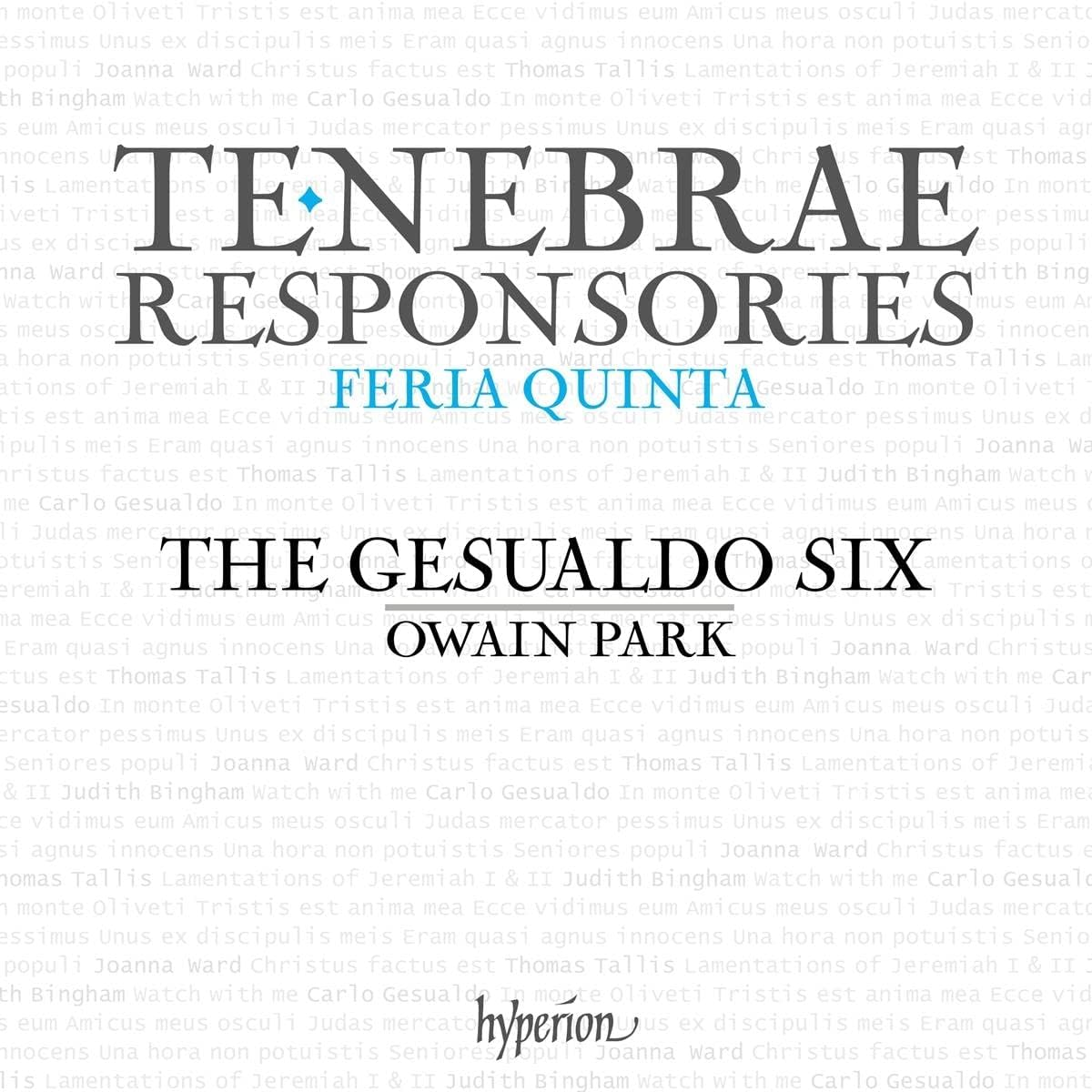 GESUALDO: TENEBRAE RESPONSORIES for MAUNDY image number 1