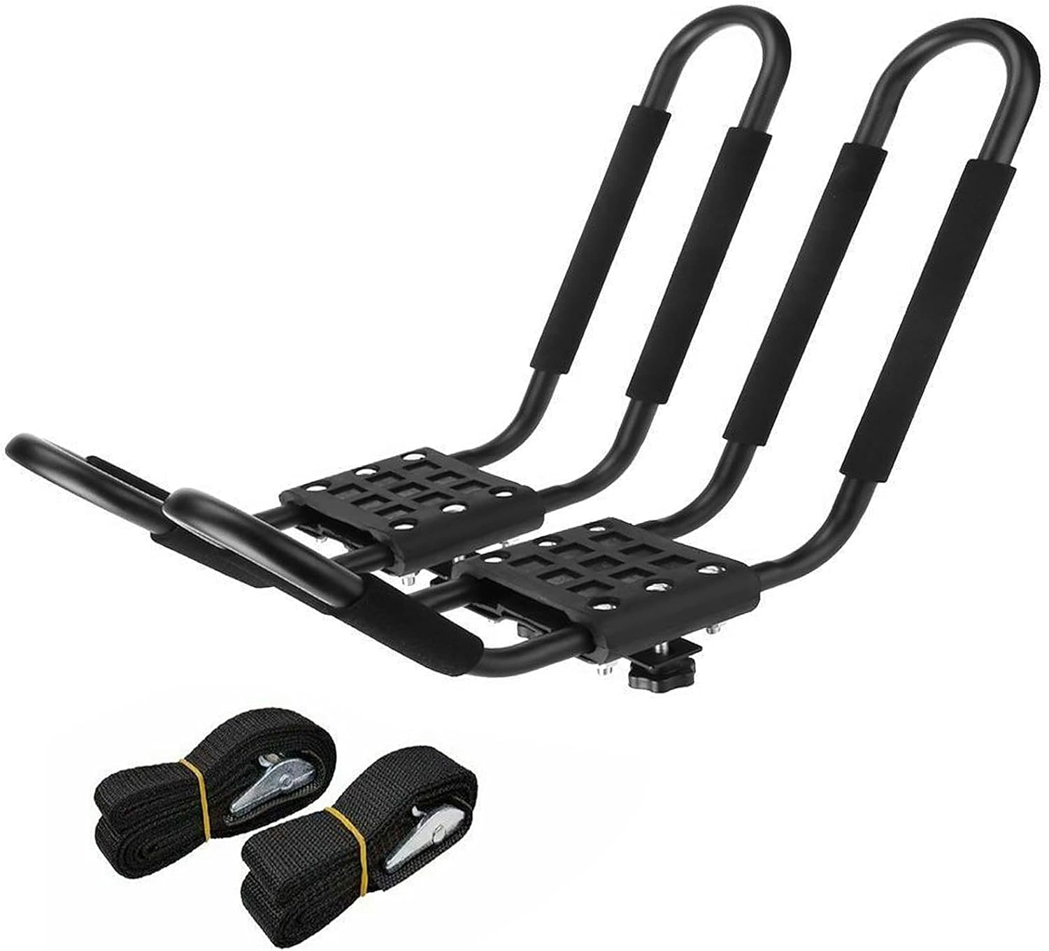 2 Pairs Kayak Roof Rack Kayak Canoe Boat Surfboard Roof Top Mount Rack for Car SUV Truck Crossbars image number 1
