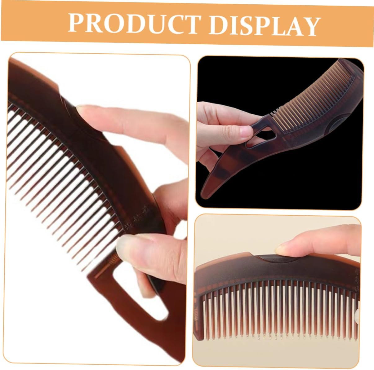 MUSISALY Multi-Function Hair Comb Massage Scalp Dandruff Comb for Women'S Long Hair image number 6