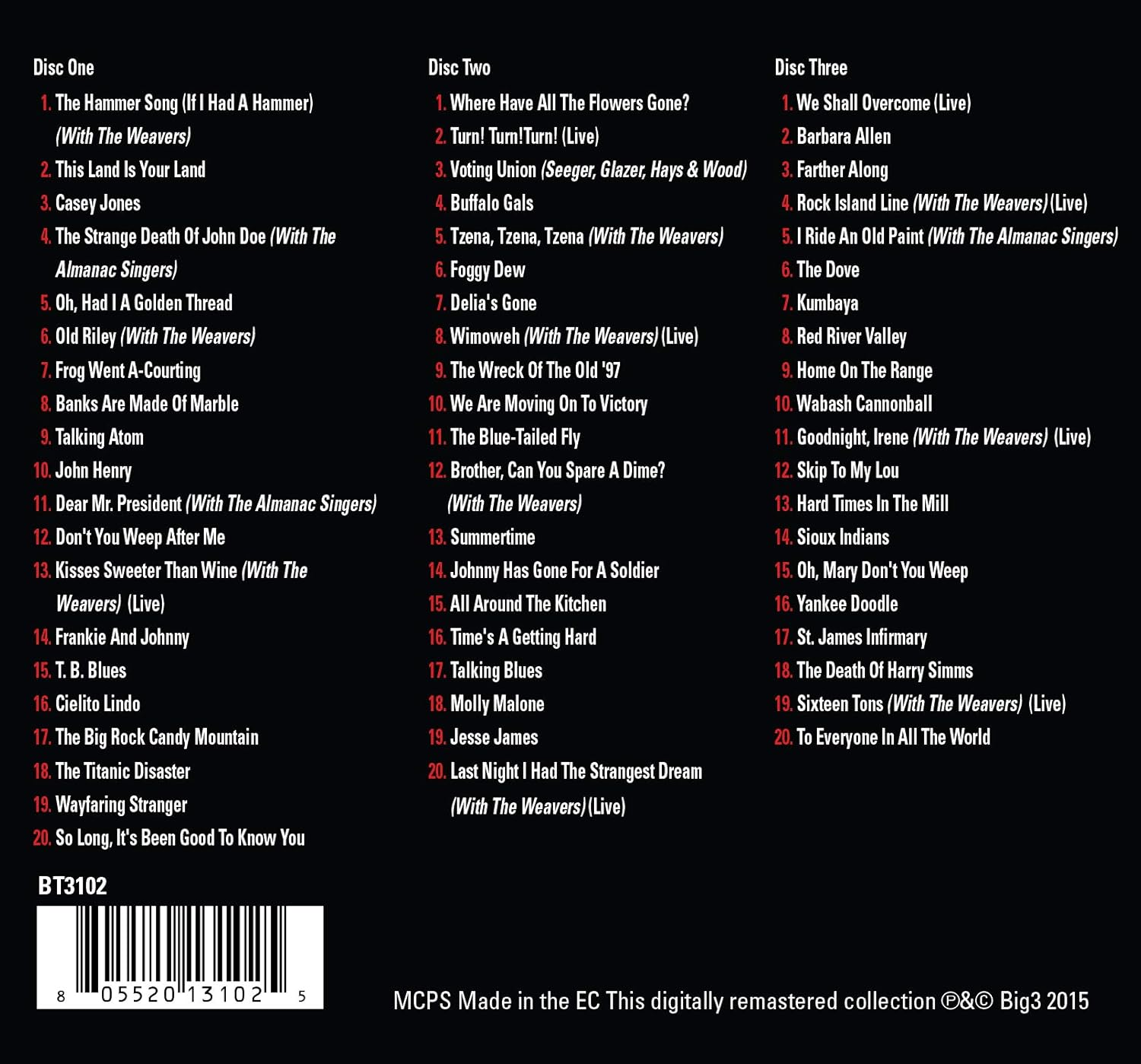 Absolutely Essential 3 CD Collection