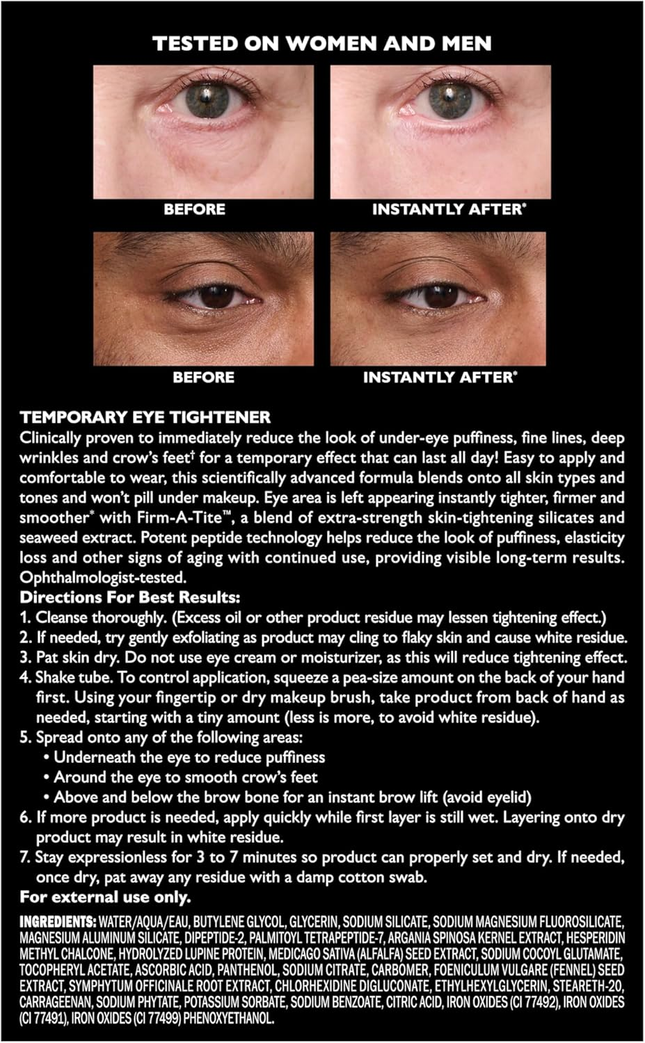 Peter Thomas Roth | Instant Firmx&reg; Eye Temporary Eye Tightener Easy-Wear Formula image number 4