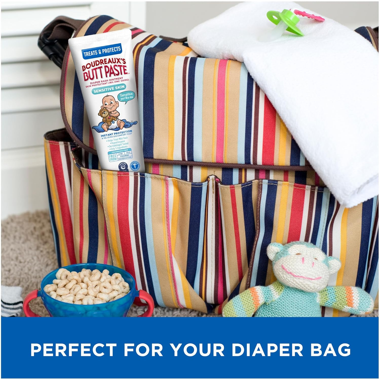 Boudreaux'S Butt Paste Diaper Rash Ointment, for Sensitive Skin, Hypoallergenic, 4 Oz image number 2