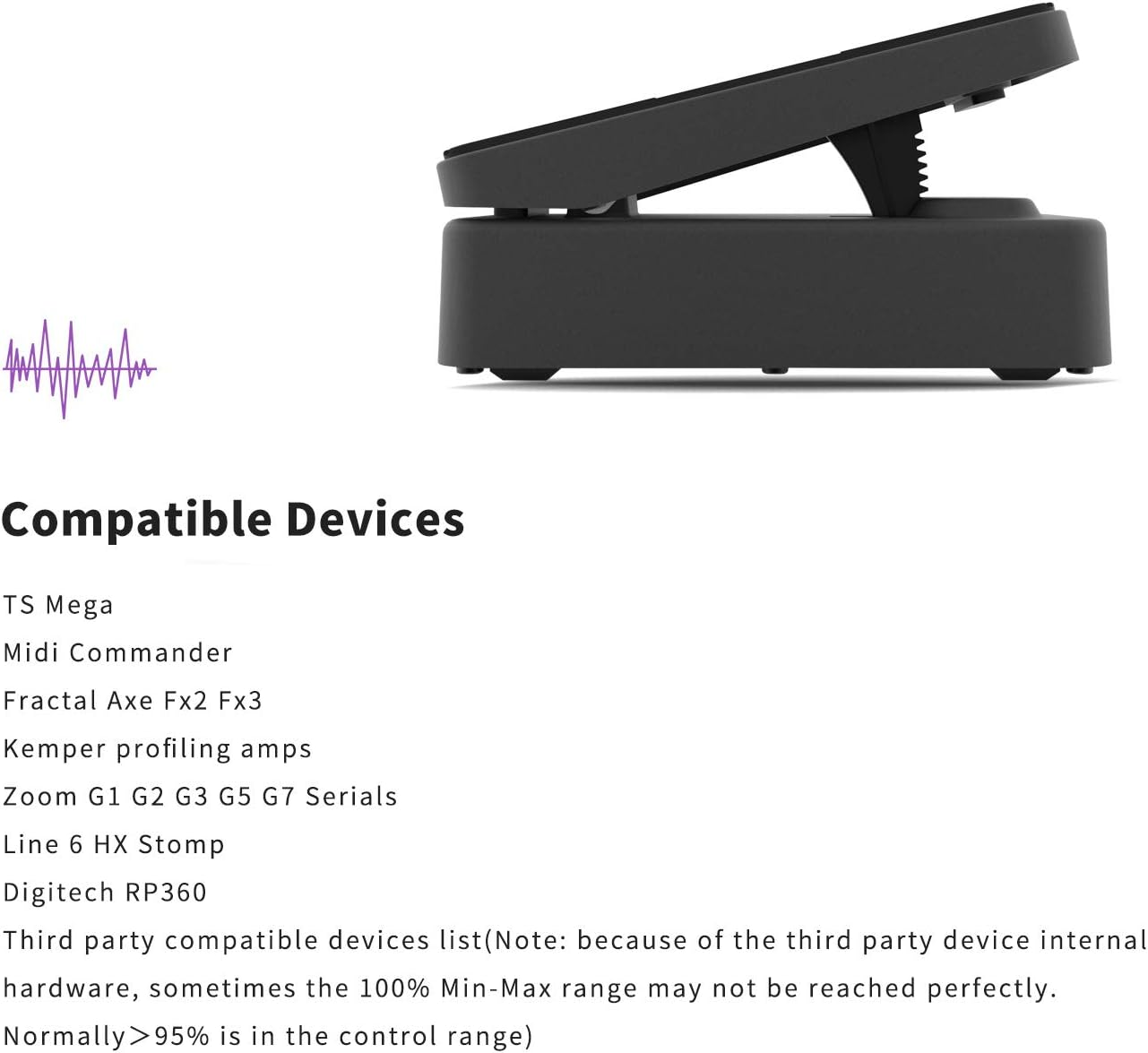 Meloaudio Upgrade MIDI Commander Guitar Floor Multi-Effects Portable USB MIDI Foot Controller Foot Switches (Midi Commander) (Guitar Pedal)