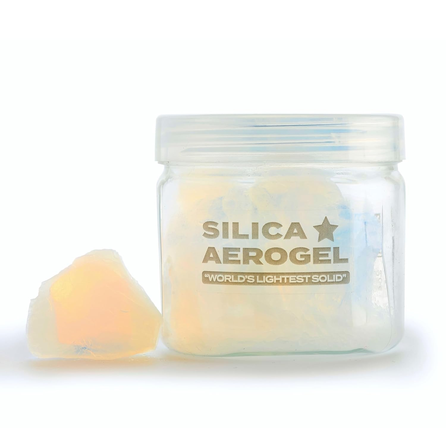 Aerogel Chunks | World'S Lightest Solid Silica Aerogel, Semi-Sheer image number 3