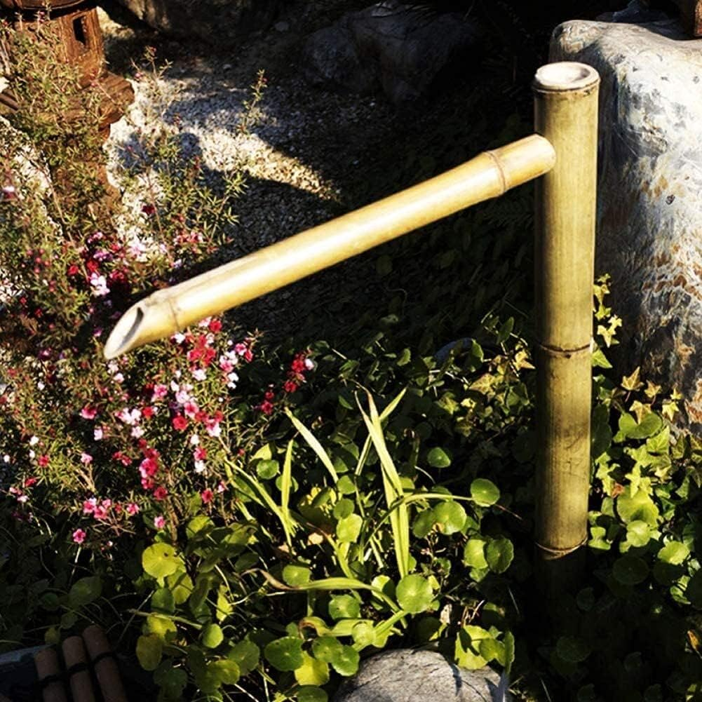 RAN Bamboo Feng Shui Water Fountain Outdoor Landscaping Water Circulation System Decoration Garden Feature Spout image number 3