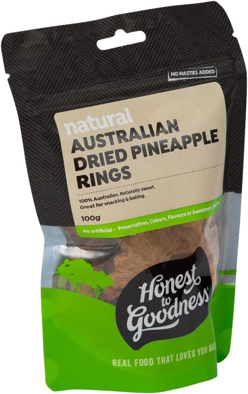 Australian Dried Pineapple Rings 100G image number 2