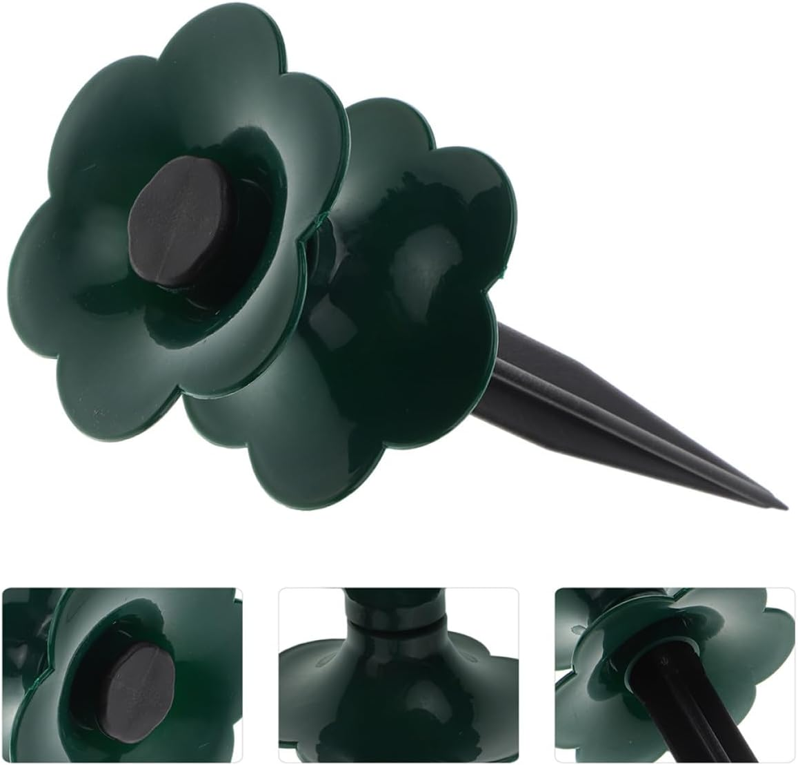 POPETPOP 6Pcs Garden Hose Guide Stakes with Spike Stand, Heavy Duty Water Pipe Holder for Lawn and Flower Bed, Versatile Hose for Outdoor Gardening image number 6