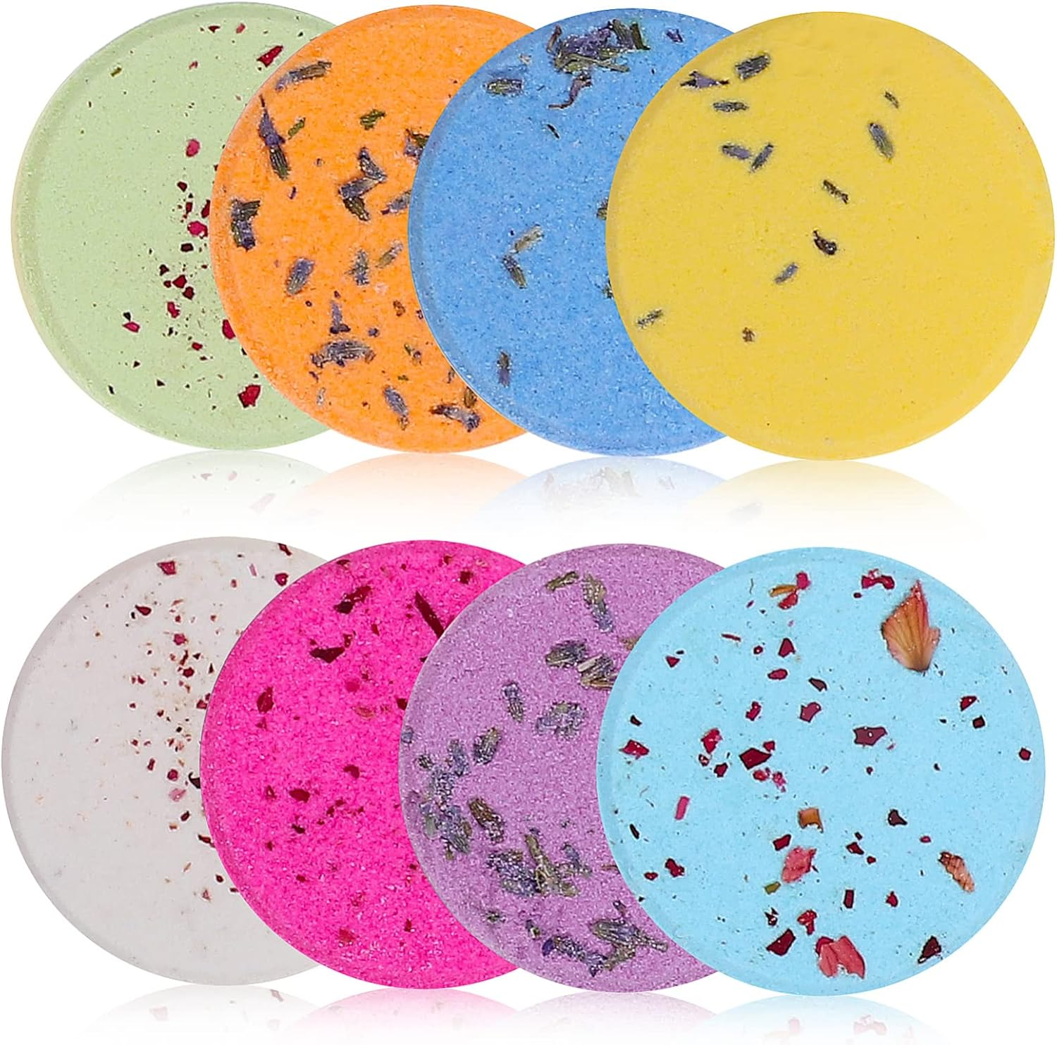 Minkissy 8Pcs Essential Oil Shower Steamers for Relaxation Aromatherapy Tablets Diverse Fragrances for Natural Ingredients for Self-Care image number 2