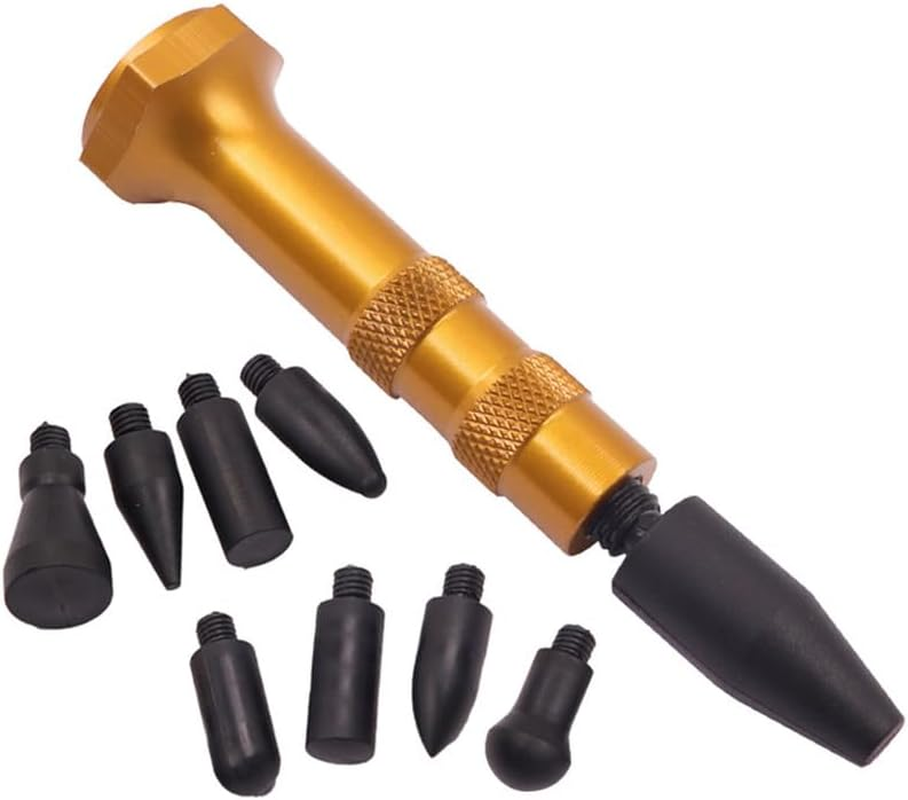 16PCS PDR Rods Tools Car Auto Paintless Dent Repair Pen Removal Puller Kit image number 3