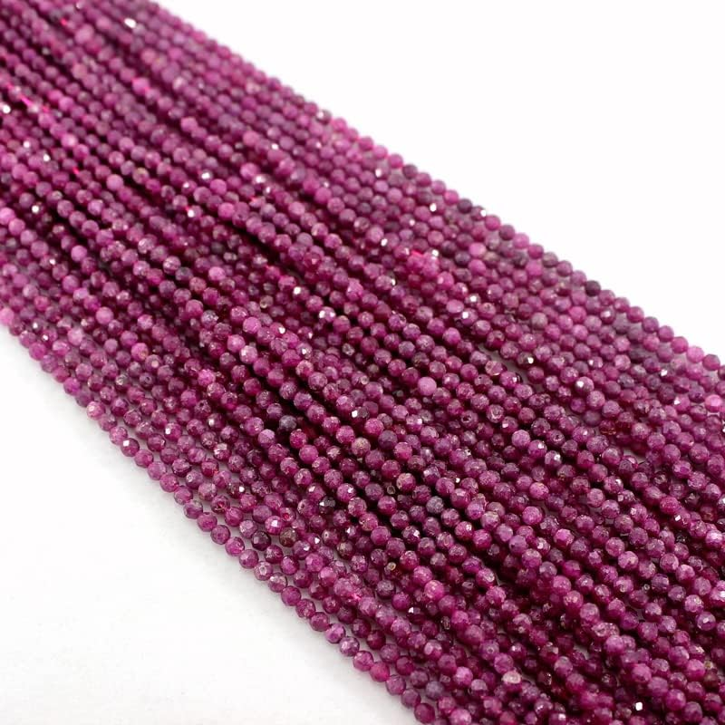 Natural Faceted Small Seed round Gemstone Beads for Jewelry Making DIY Waist Bracelets Necklace Anklet