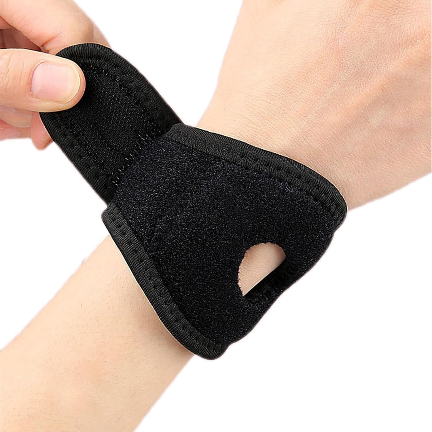 MAIHUO TFCC Wrist Brace,Wrist Brace for TFCC Tears,Adjustable Wrist Strap with Holes,Wrist Support,Wrist Splint image number 2