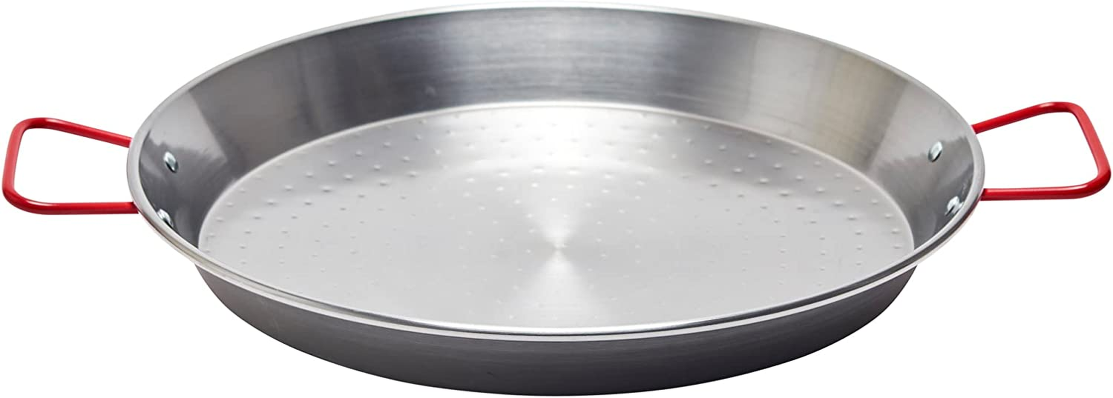 Garcima 13-Inch Carbon Steel Paella Pan, 32Cm, Silver image number 5