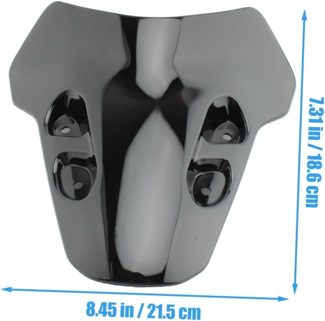 ERINGOGO -07 Windscreen with Air Flow Deflector Motorcycle Accessory Durable Abs Material image number 4
