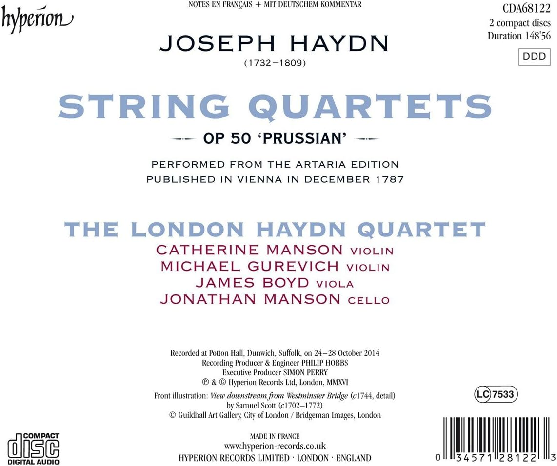 String Quartets Op.50 Nos.1-6