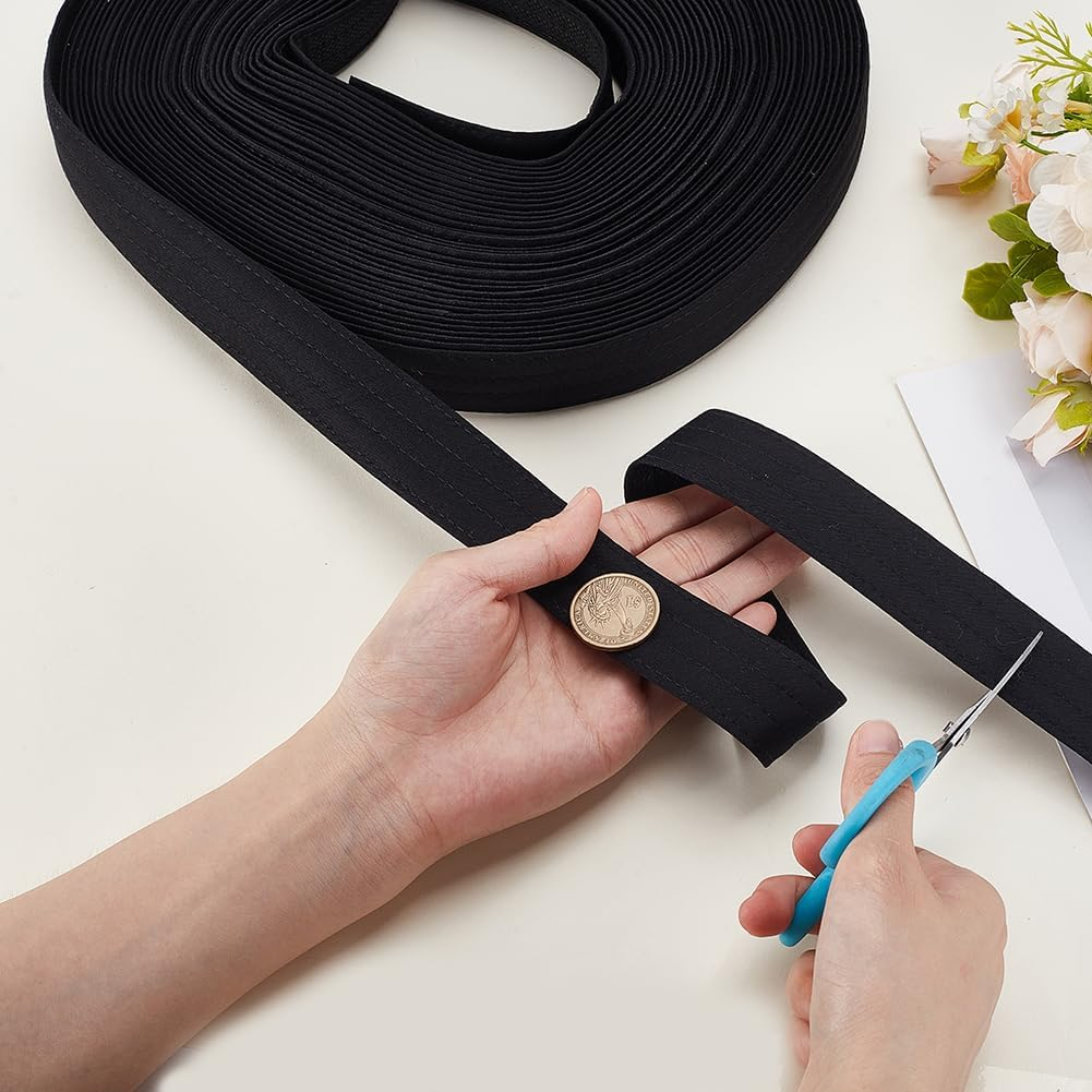 AHANDMAKER Hat Sweat Liner, Absorbent Polyester Sweatband for Hats Comfortable Hat Liners Sweat Protection Tape for Baseball Golf Tennis Caps Cowboy Hats image number 3