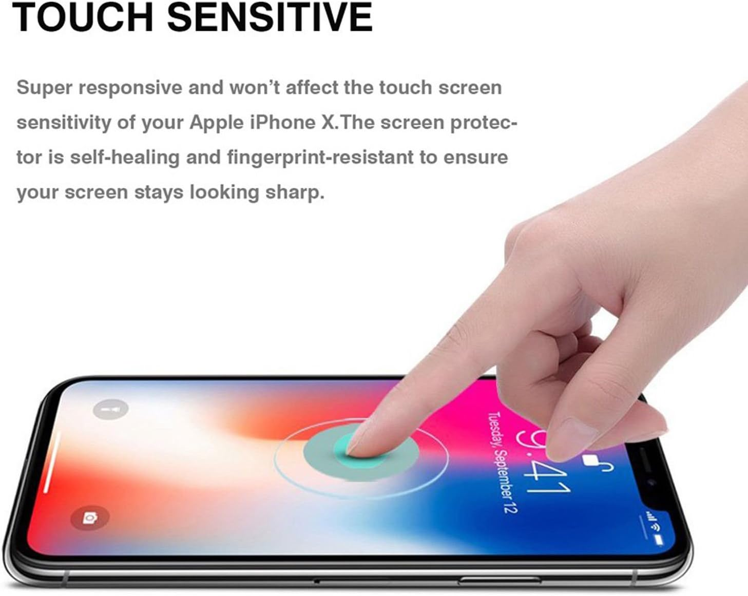 Anti-Scratch 4H PET Film Screen Protector Apple Iphone 11 PRO MAX Front image number 3