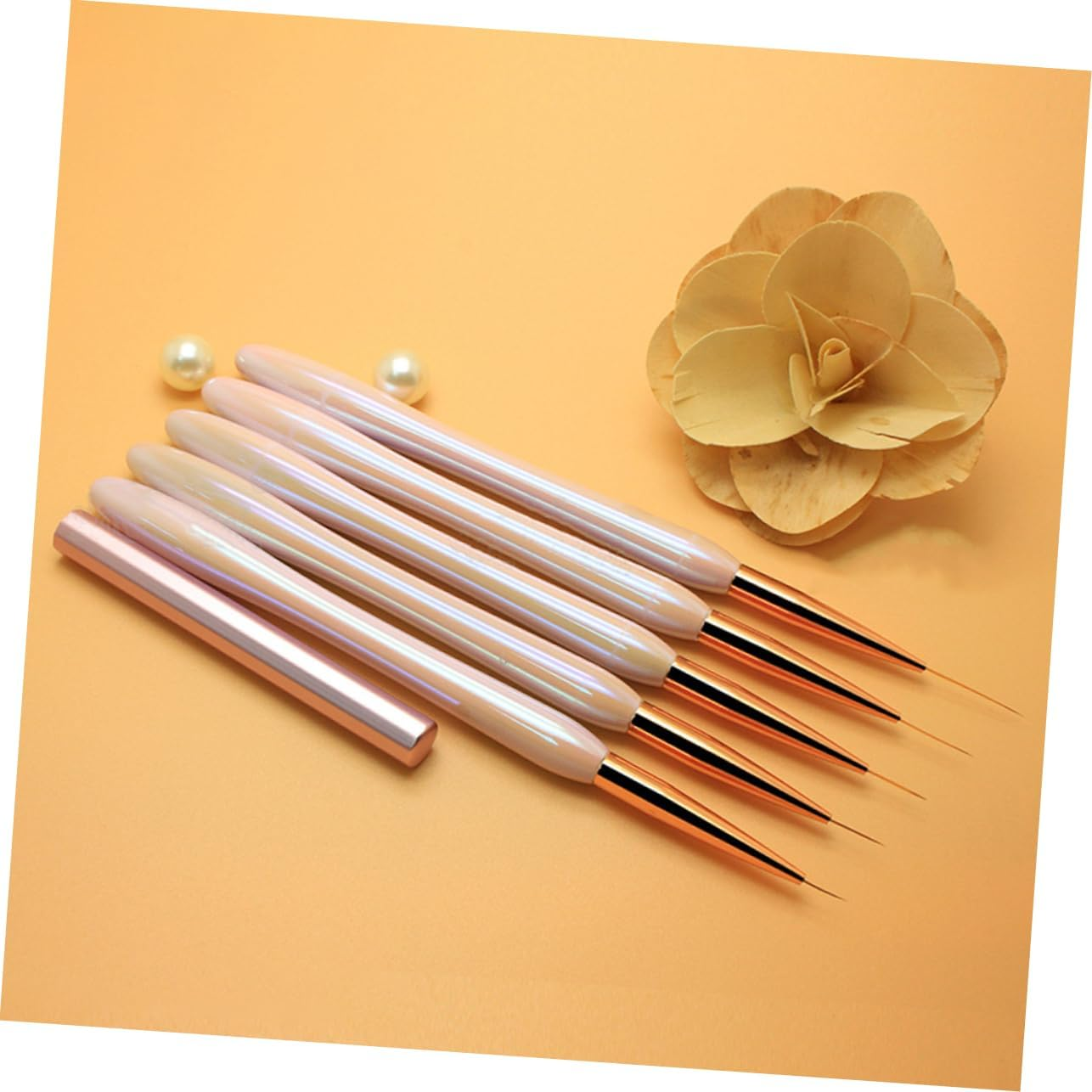 PLAFOPE Nail Art Diy Painting Pen Manicure Tool Fine Detail Brush Nail Brushes image number 4