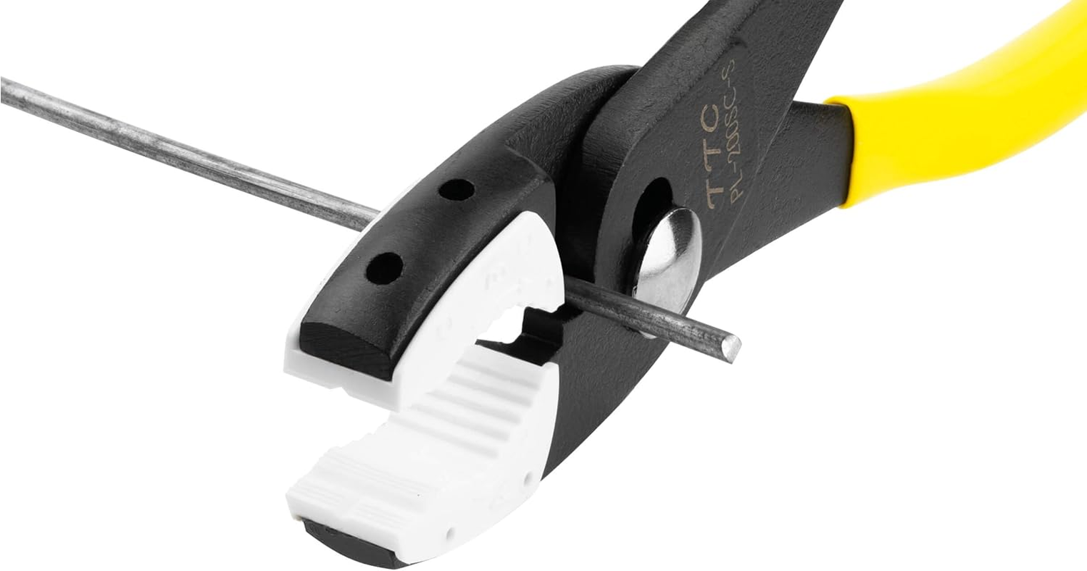 Tsunoda, PL-200SC-S Pla-Iers, Replaceable Resin Jaw Pliers W/Built-In-Spring (8-Inch) image number 4