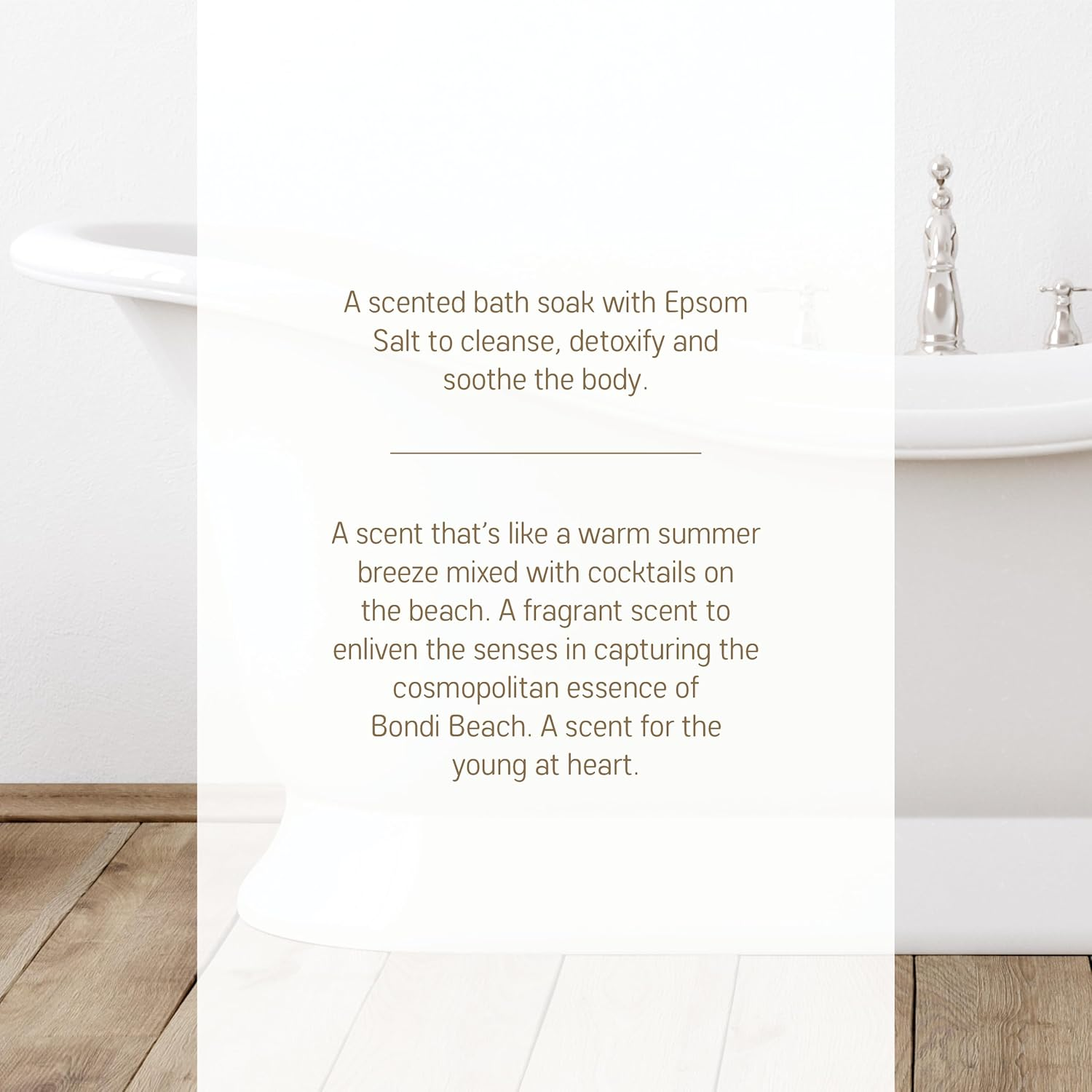 Salts & Co. Master Scent Bondi in the Summertime Epsom Bath Salts 1KG