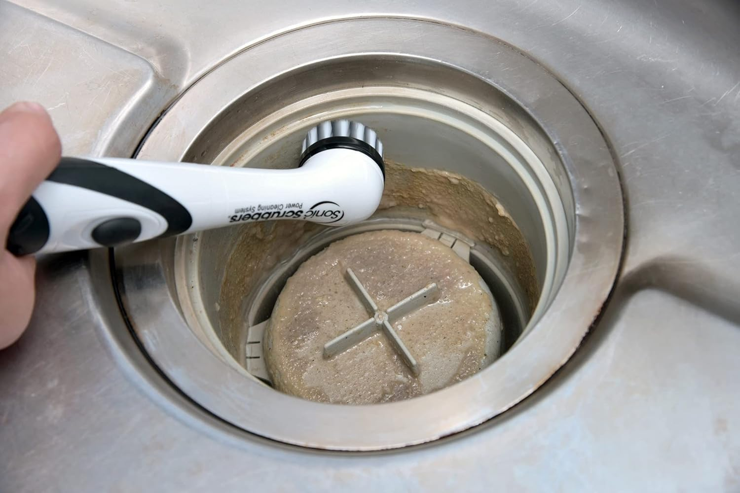 SONICSCRUBBER Electric Cleaning Brush, Super Sonic Scrubber Body Set image number 2