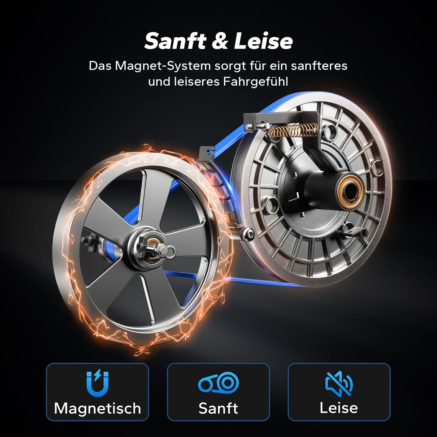 MERACH 4 in 1 Exercise Bike, Spin Bike Walking Pad Advanced Sports Bike with Exclusive App, Latest Sports Bikes with 300Lbs Weight Capacity, Folding Bike Treadmill Fitness Courses for Weight Loss image number 6