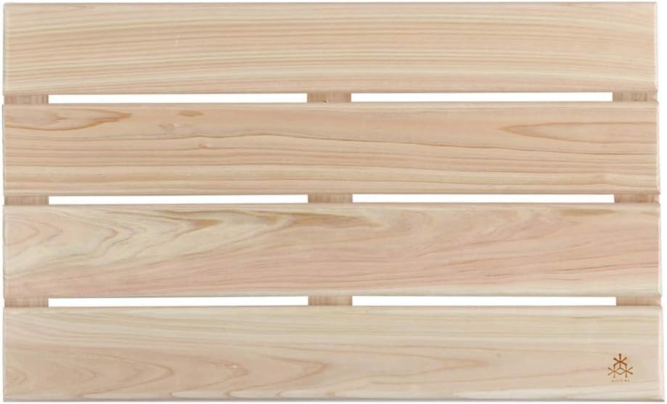 Kodai Sangyo Bath Mat, Hinoki, Non-Slip, Size S image number 3
