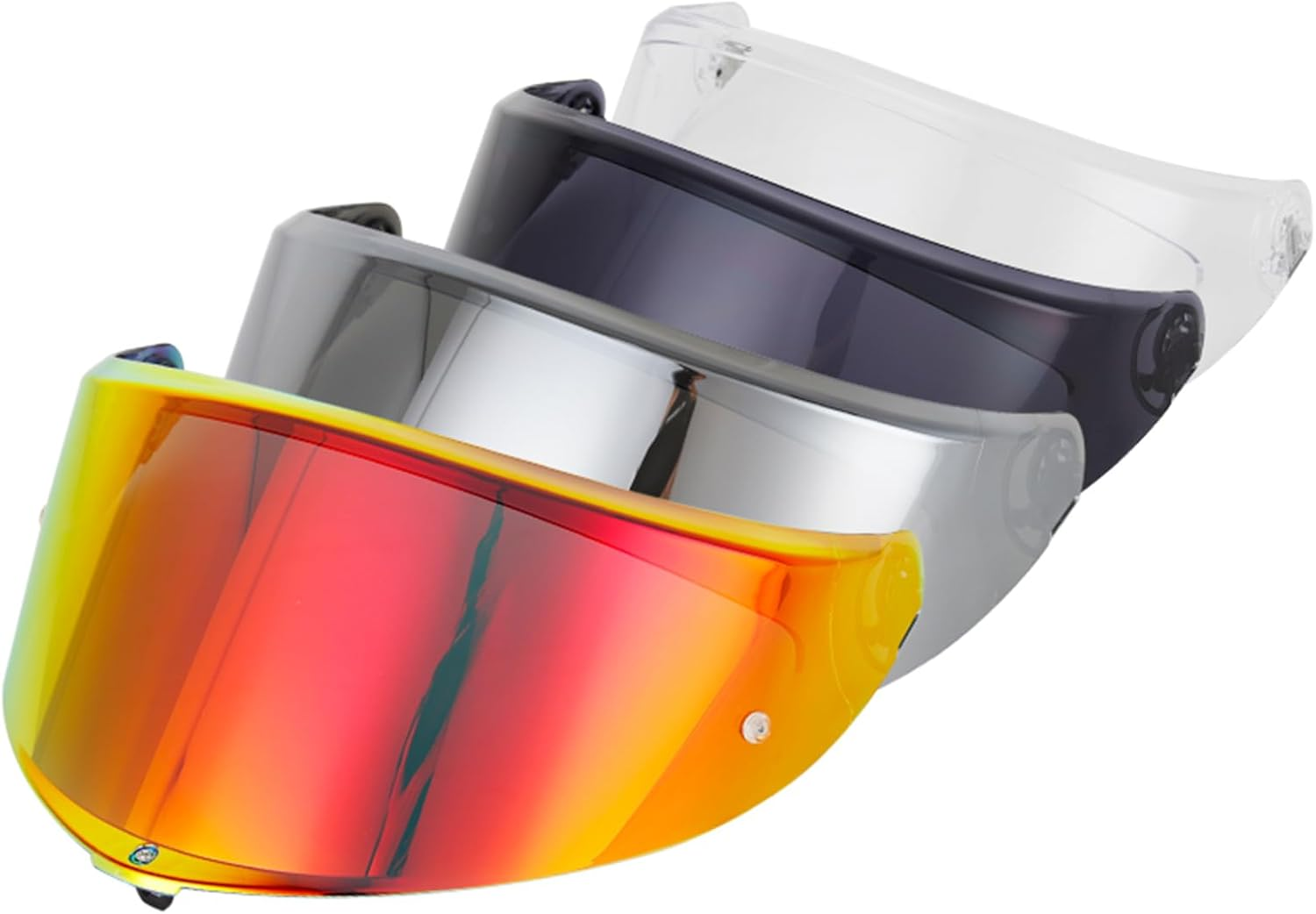 LAPOOH Helmet Visor Replacement for AGV K6 K6S Full Face Helmet Shield Motorcycle Helmet Lens, Silver