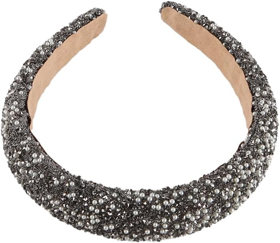 Namvo 2 Pcs Rhinestone Headbands Sparkly Jeweled Beaded Hair Hoops Crystal Glitter Hair Band Women Diamond Hairband for Valentine'S Day Wedding Birthday Daily Decor image number 5