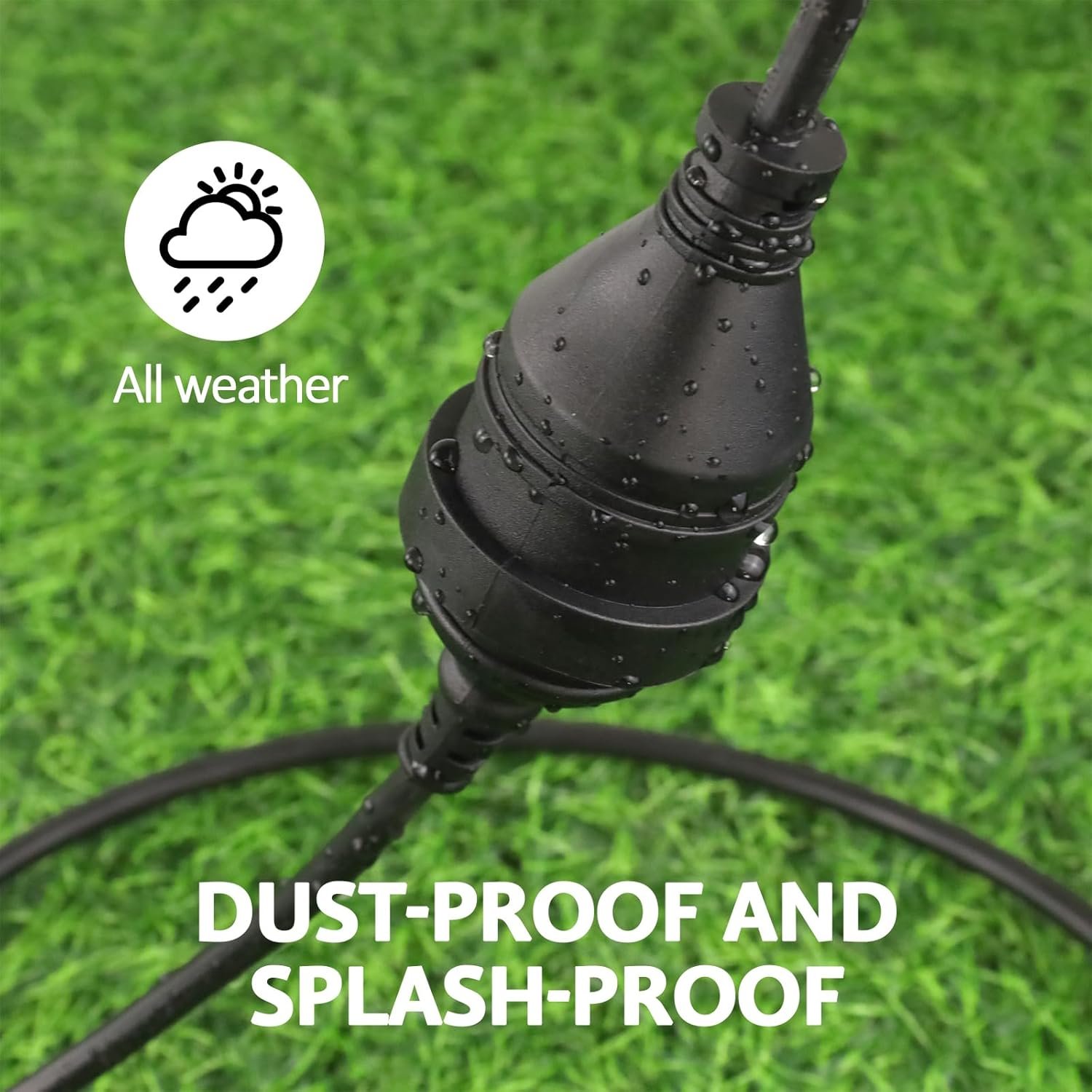 EP Power Extension Cord 5 M Australia Standard Household 3-Pin Plug Lead Cord, 240V, 10A, Black image number 2