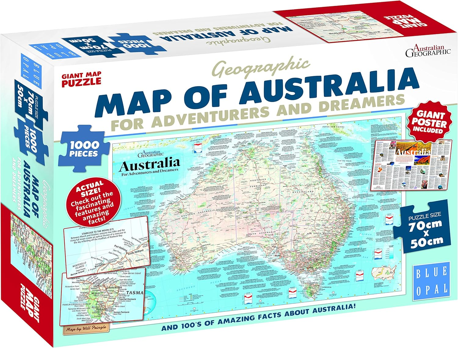 Adventurers & Dreamers Puzzle & Poster 1000 Pieces image number 2