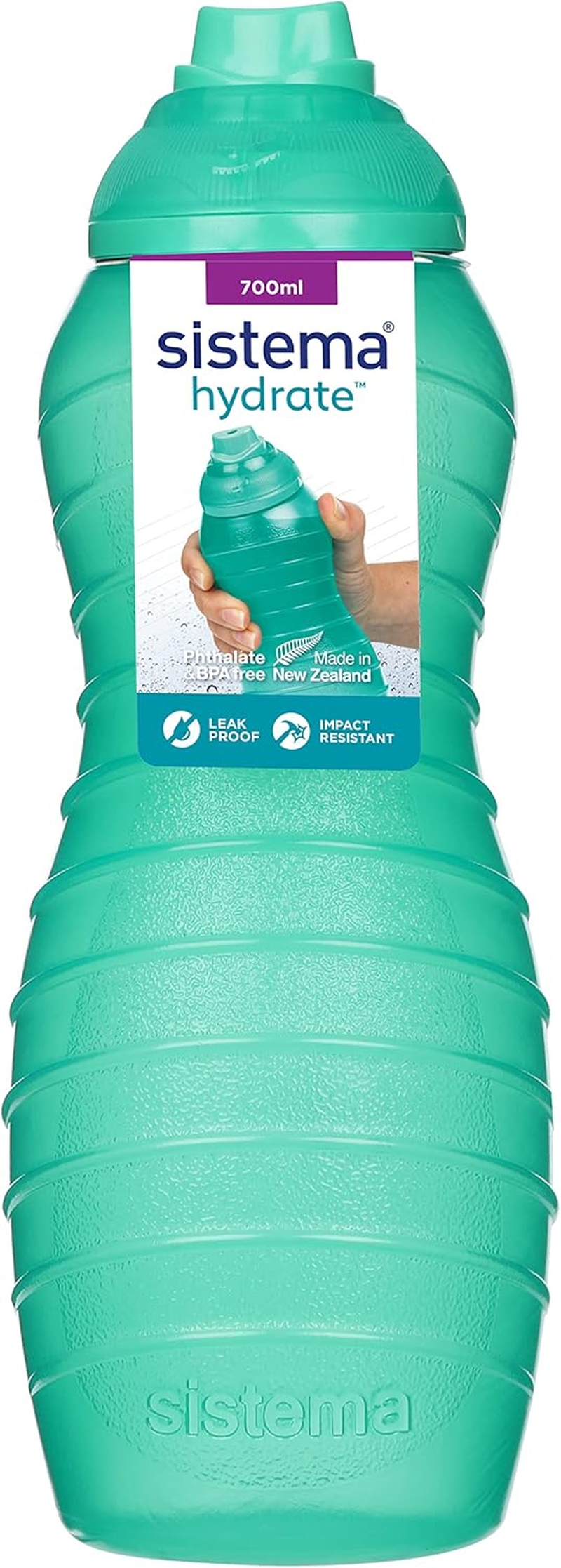 Sistema Twist 'N' Sip Collection Davina Bottle, 23.6 Ounces, Assorted Colors image number 4