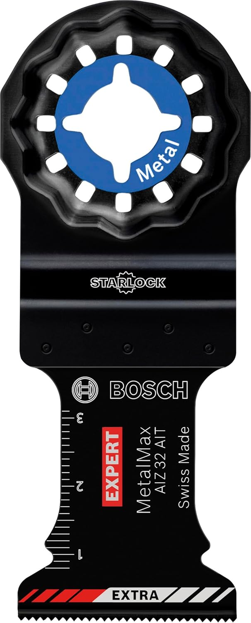 Bosch Professional 1X Expert Metalmax AIZ 32 AIT Multitool Blade (For Steel, Stainless Steel, Width 32 Mm, Accessories Multitool) image number 3