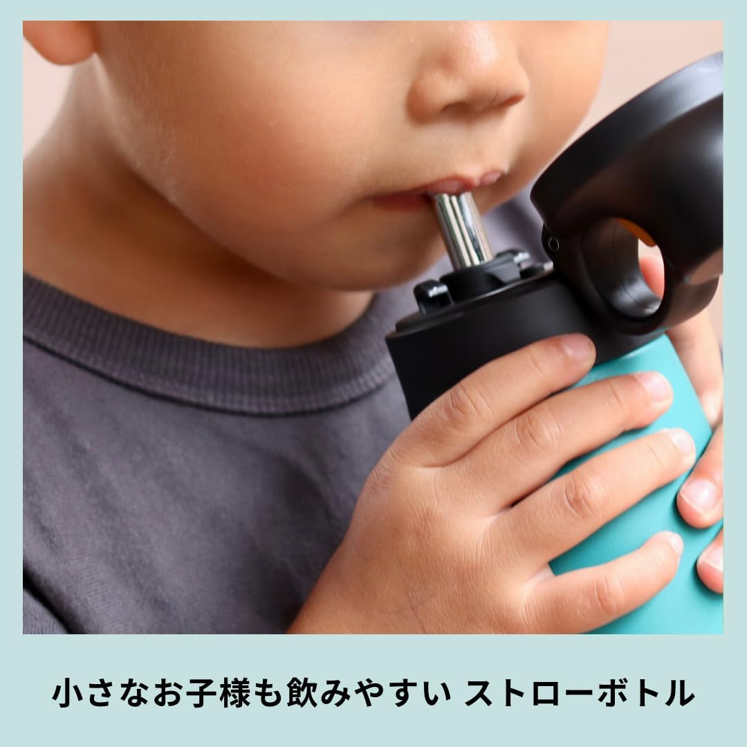 Tiger MCS-A35NWT Water Bottle, 11.8 Fl Oz (350 Ml), Stainless Steel Straw, Mug Bottle, Stainless Steel Bottle, Vacuum Insulated Bottle, Cold Insulation, for Home Use, Tumbler, Snowdrop (White) image number 2